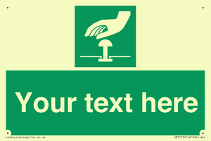 Custom Safe condition: Emergency stop button